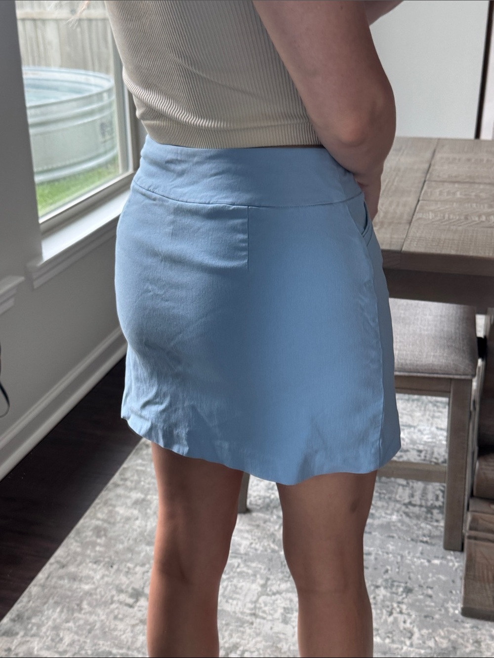 Cardinals Light Blue Women's Mini Skirt - Picture 5 of 9